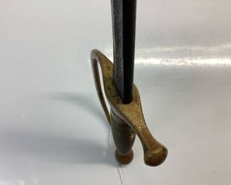 1864 US MILITARY MUSICIAN SWORD STAMPED AMES MFC COMPANY US J.F. 1864