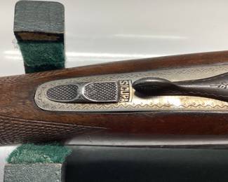 1964 EIG ITALIAN IMPORTED OVER UNDER 20 GA SHOTGUN 1964 EIG BRESCIA ITALY GARDONE V.T. REGION. THIS SHOTGUN IS A 20 GAUGE MAGNUM 3 INCH CHAMBERED. WONDERFUL METAL ENGRAVED OVER AND UNDER SHOTGUN. LOW ROUNDS PASSED THRU THE BARRELS. SIGNS OF WEAR ON THE STOCK AND PLASTIC BUTT PLATE IS CRACKED BEYOND REPAIR. SIMPLE FIX. FFL OR NICS CHECK REQUIRED