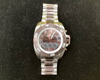 INVICTA WATCH MODEL 5074 CHRONOGRAPH TWO TONE BAND STAINLESS