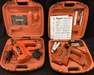 (2) PASLODE GAS FRAMING NAILERS, 1 GAS, 1 BATTERY