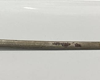 JAPANESE POLICE SWORD WW2 ERA JAPANESE POLICE/OFFICER SWORD WITH CHERRY BLOSSOMS AND SCABBARD