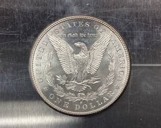1881-S MORGAN SILVER DOLLAR 1881 SAN FRANCISCO MORGAN SILVER DOLLAR COIN