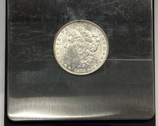 1878-P 1878-S MORGAN DOLLAR COINS 1878 PHILADELPHIA AND 1878 SAN FRANCISCO MORGAN SILVER DOLLAR