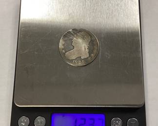 1824 CAPPED BUST HALF DOLLAR COIN