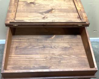 EARLY 20th CENTURY S.J. BAILEY & SON STUDENTS DESK THE DESK IS ACCOMPANIED BY AN ANTIQUE CHAIR. BOTH ARE IN GOOD CONDITION AND HAVE SIGNS OF WEAR. NO SHIPPING PICKUP ONLY.