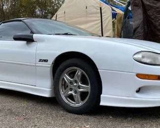 1999 Camaro Z28 A4, Arctic White, T Tops (Only 32,071 Miles) - Lots of Extras