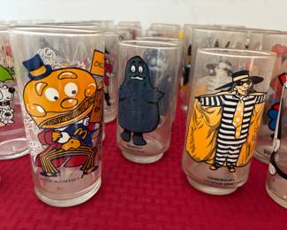 Vintage McDonalds glasses