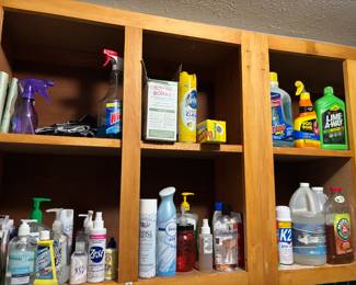 Cleaning supplies