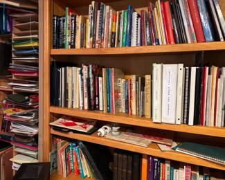 Extensive collection of books