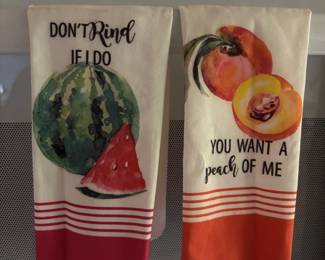 Cute dish towels