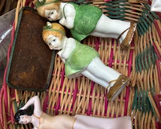 Vintage porcelain dolls