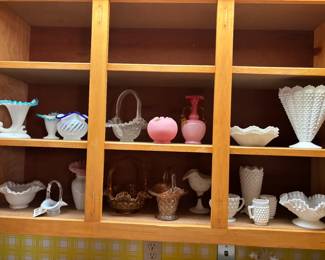 Fenton glass collection