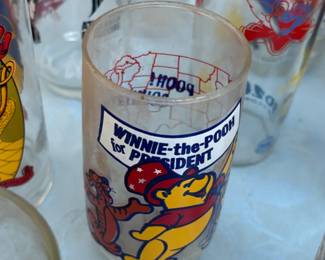 Cartoon Glassware collection - Winnie the Pooh!