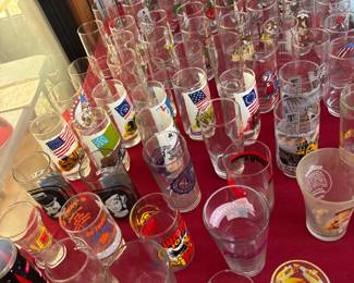 Cartoon Glassware collection 