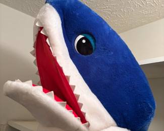 Shark head mask cotume