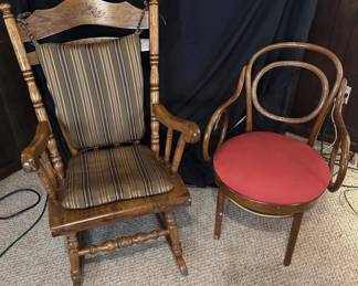 213 Vintage Wood Chairs