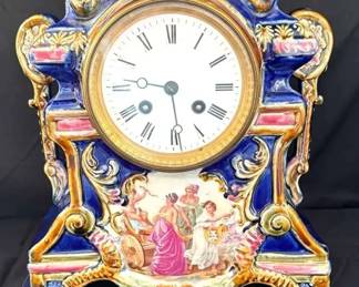 791 Old Paris Porcelain Clock