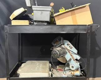 702 Garage Cart Mystery Lot