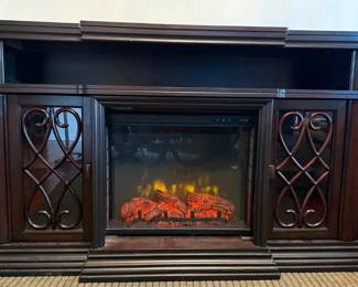 108 Faux Fire Place