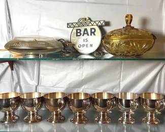 125 Metal Bartending Set Decor