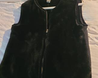 Banana Republic Faux Fur Vest