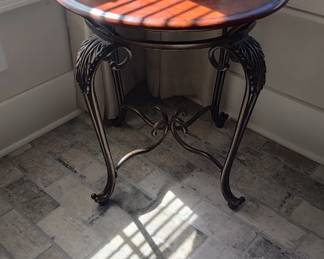 round end table (one of two)