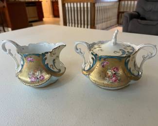 Extensive selection of antique hand-painted porcelain by R.S. Prussia and others.