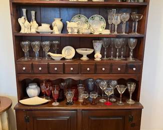 Hutch/china cabinet by William Fetner.