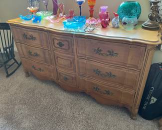 French Provincial-style dresser, possibly by Rapids Furniture Co.