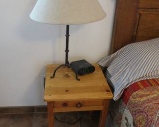 Southwest Style Table and Lamp