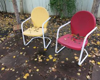 Clamshell Patio Chairs
