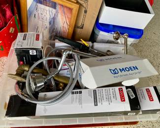 assortment of faucets and more
