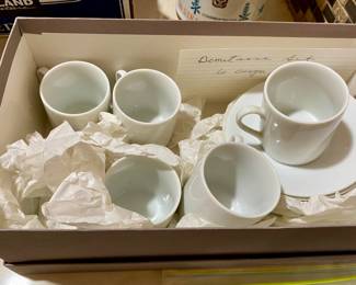 demitasse set of 6