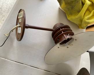 Louis Poulson, Denmark, vintage 1950 outside metal lights , we have two