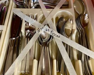 one of two nice cutlery sets