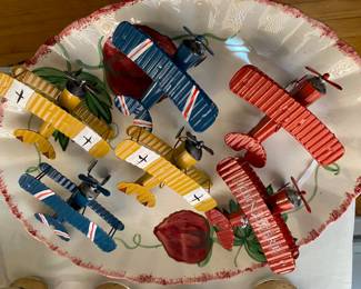 If you like biplane ornaments you’ll love these little Fokkers!