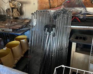Stainless shelving