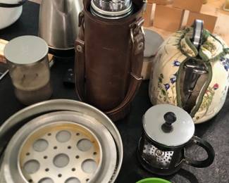 Thermos and kitchen items