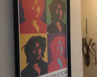 Bob Marley Framed Art