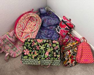 all kinds of Vera Bradley bags