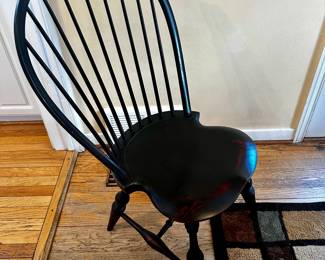 Set of 4 D.R. Dimes Windsor chairs.