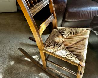 Antique petite rocker.