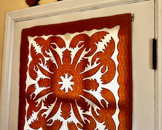Hawaiian quilt.