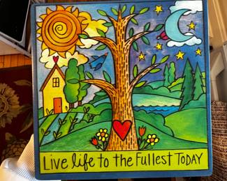 Sincerely Sticks "Tree of Life" plague.