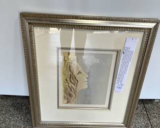 Salvador Dali Lithograph 