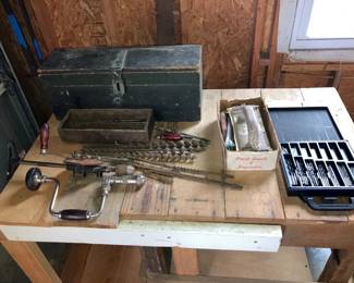 046-GAR: Granddad’s Vintage Drills & Bits