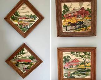 005-KIT: Vintage Paint-by-Number Art