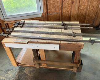 030-GAR: Vintage Steel Clamp Quartet