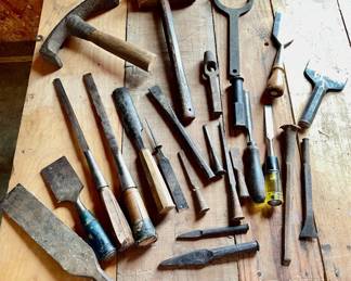 039-GAR: Vintage Woodworking & Metalworking Tools