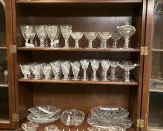 Fostoria “Chintz”crystal